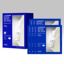 IOPE 아이오페 레티놀 세럼 겔 마스크팩 탄력 수분 7매 BNS Iope Retinol Serum Gel Mask Pack Firming Hydration 7 Sheets BNS