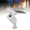 Solar Powered Fake Security Camera with Light IP65 Waterproof Simulated