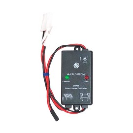 5A Solar Charge Controller, 12 V, KAUSMEDIA, Japanese Instruction Manual Included, For Solar Charging, PWM Cable Set
