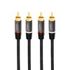 LogiLink CA1202 Stereo RCA (RCA) Audio Cable, 2 x 2