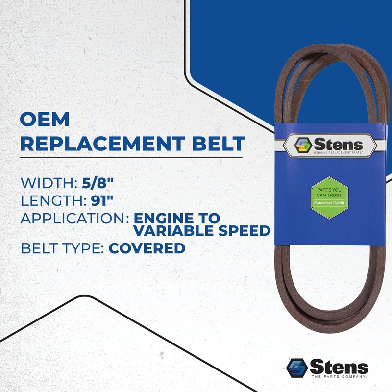 Stens OEM Replacement Belt 265-101 Compatible with MTD Auto Drive