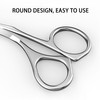 Eyebrow scissors, eyebrow scissors with comb, eyebrow trimmer, eyebrow trimming