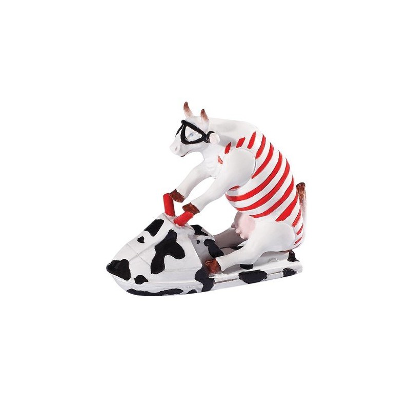 CowParade Jet Ski Cow (S) Mini Cow