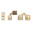 Zysa Cylinder Hinge Brass Hole Diameter 12 mm