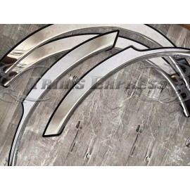 Trims Express FENDER TRIM Flares FOR FORD ESCAPE 2008-2012 Stainless Steel High Polish 4PC