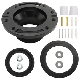 EATAKWARD 385311658 3 Inch RV Toilet Flange Seal Kit, Replacement for RV Toilet Seal and Socket, Replaces 385311652 385345892 SE345892