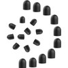 MEKO 20pcs Rubber Stylus Pen Replacement Nibs, 10pcs 4.5mm +