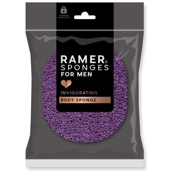 Ramer for Men Invigorating Body Sponge - Ultra-Violet