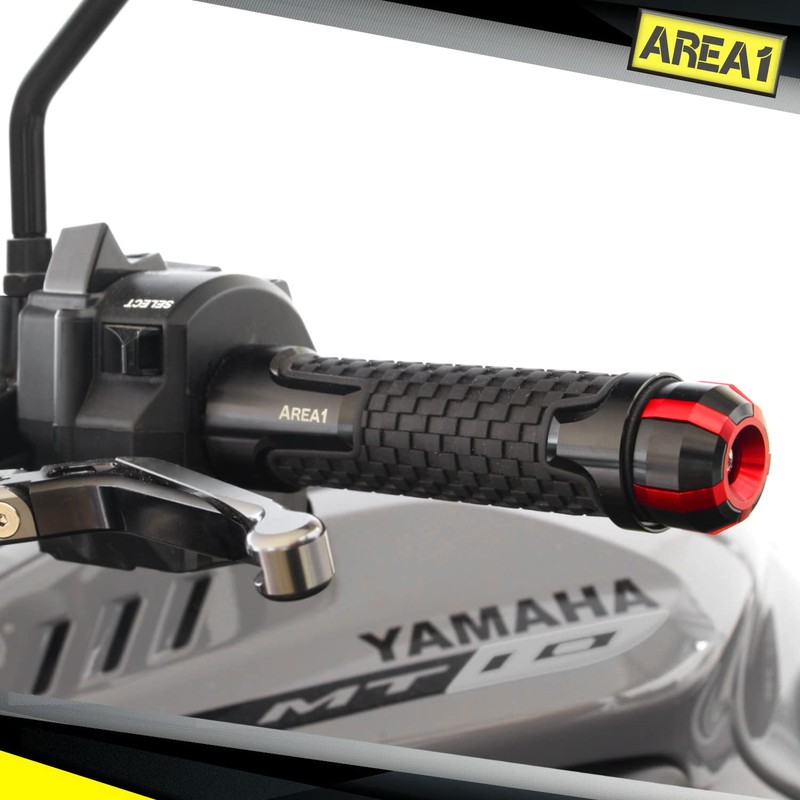 Area1 Motorcycle Scooter Handlebar Ends Handlebar Weights Vibration Damper for