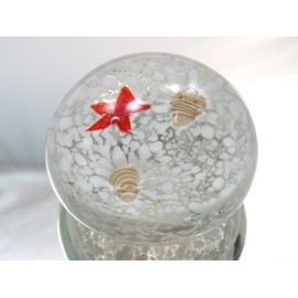 Tripact Inc M Design Art Handcraft Glass Art Beach Series Handmade Art Glass Paperweight