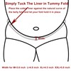Tummy Liners for Sweat Rash -Brushed Cotton on Both Sides-