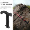 ULTECHNOVO Polished Stick Handle Pole Polished Cane Head Grip Wooden