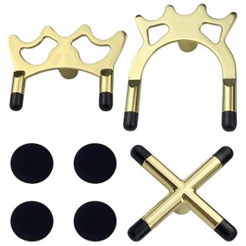 7pcs Snooker Table Rests Set, Billards Cue Stick Bridge, Pool Snooker Table Cross Rest, Snooker Rest Stick, Cross/High/Short, Pool Table Snooker Non-Slip Feet for Snooker Game Competition Table