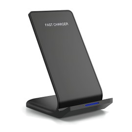 Retoo Induktive Ladestation, Schnelles Kabelloses Ladegerät Qi für Smartphone, Phone 12/11 PRO/X / 13, Wireless Charger Fast 10W, Schnell Drahtloses Handy Ständer handyhalterung, Quick Charge 3.0