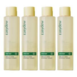 EasyDew Ezdew DW-EGF Mela C Vita Essence Toner, 30ml, 4 pieces / 이지듀 DW-EGF 멜라 씨 비타 에센스 토너, 30ml, 4개