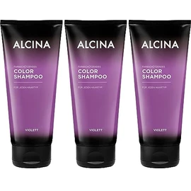 Alcina Colour Shampoo Purple 200 ml Pack of 3