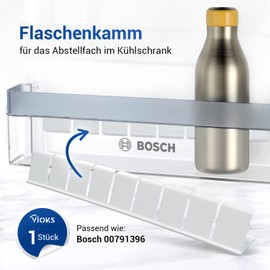 VIOKS Bottle Holder Replacement for Bosch Fridge Bottle Holder 00791396 - Fridge Drink Holder, Bottle Comb for Bosch Fridge