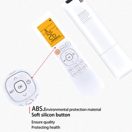 ZWP Replacement Remote Control fit for Pioneer Air Conditioner WYS018G-20 WYS009A-20 WYS009G-20 WYS012A-20 WYS012G-20 WYS024G-20 WYS024G-20 WYS030G-20 WYS036G-20 WYS018GMFI19RL WYS009AMFI20RL