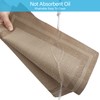 Heat-Resistant Crossweave Woven Dinning Table Set of 8 Placemat PVC