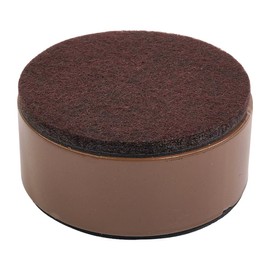 Tiardey 4 Pack Carbon Steel Heightened Foot Pads Furniture Riser Pads 60mm Diameter Bed Riser 30mm Height Lifter for Sofas Coffee Tables Cabinets