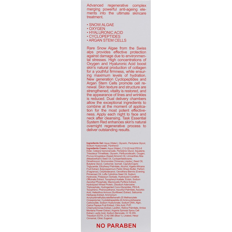 Task Essential System Red Mask, 1.05 Fl Oz