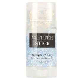 Gel Corporal Multifuncional con Purpurina para Cara, Cuerpo y Cabello, Fácil Aplicación y Limpieza, para Fiestas y Celebraciones