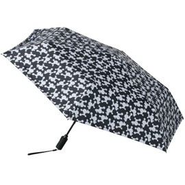Knirps U.220 Folding Umbrella, DreyBlack
