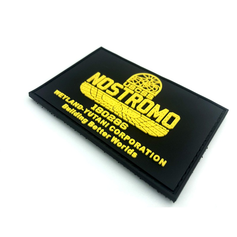 USCSS Nostromo Alien Weyland Yutani Airsoft Paintball PVC Morale Patch