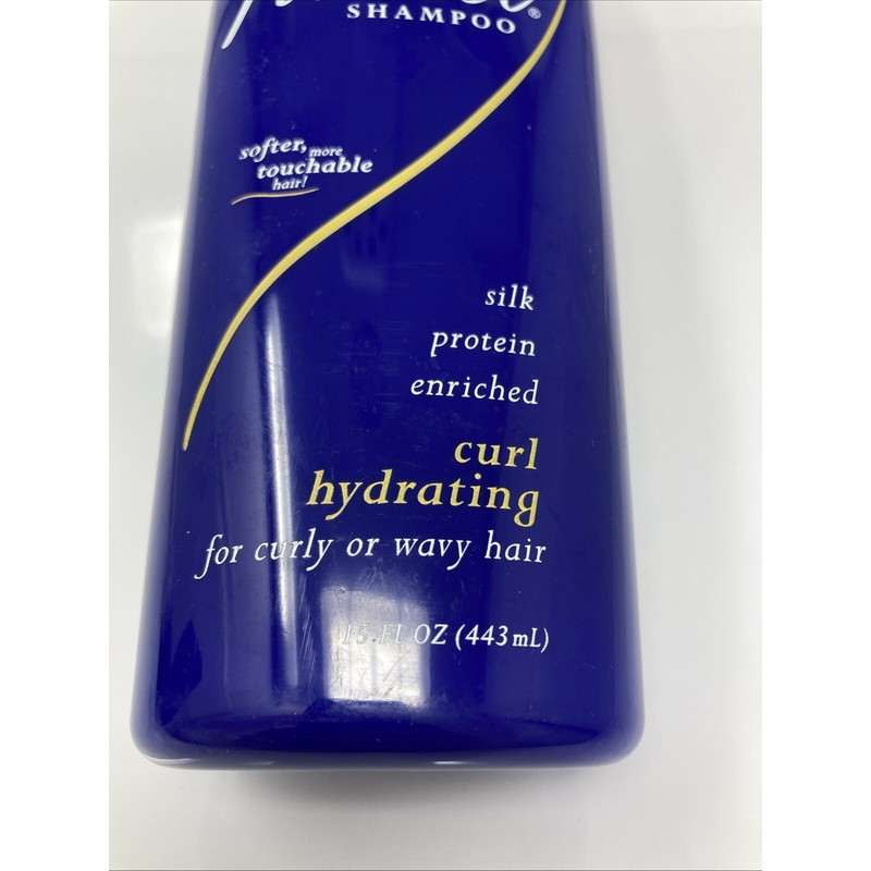 Finesse Curl Hydrating Shampoo Silk Protein Enriched Helene Curtis