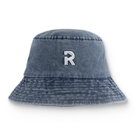 GVEYIQK Bucket Hat, Outdoor Sun Hat, Denim Cotton Bucket Hat, for Men, Women, Outdoor Camping, Hiking, navy blue