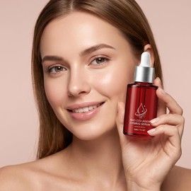 2PC Firming Serums, Collagen Extract & Peptides Facial Serum, Anti-Aging Serum, with Wrinkle Appearance, Elasticity & Pore Care, Suitable for All Skin Types