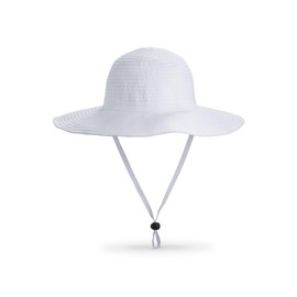 Women's Lightweight Travel Hat - UPF 50+ Sun Protection - Shelly in White