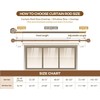 KAMANINA 1 Inch Extra Long Curtain Rod 140 to 195