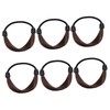 SAFIGLE 6pcs Elastic Hair Ties for Women Fashionable Ponytail Holders