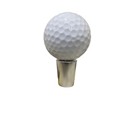 Matts Taps Golf Ball Beer Tap Handle, Standard, White