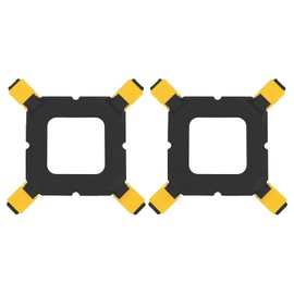 LT Easiyl Desktop Computer CPU Fan Holder Compatible with LGA1700 LGA1200 LGA115x 91 x 13.7 mm Hole Spacing 75/78 mm Adjustable Motherboard Backplate Pack of 2