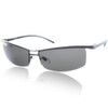 Eight Tokyo 342 Men's Sunglasses, Sharp UV Protection, gun/smoke