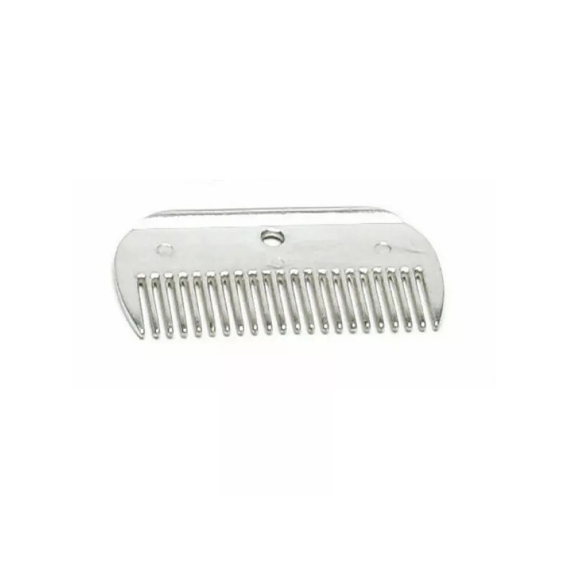 Equi-Essentials Aluminum Horse Mane Comb, 2" x 4" with 1"