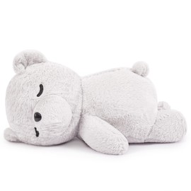 SNOWOLF Plush Koala Bear Plush Cute Stuffed Animal Toy Sleeping Bear(50cm/19.7in, Grey)