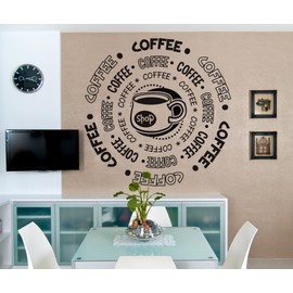Vinyl Wall Decal Sticker Coffee Shop OS_DC180s