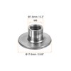 sourcing map M6 T-nuts, 12pcs Carbon Steel Tee Nut Round