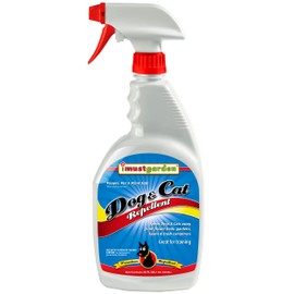 I Must Garden Dog and Cat Repellent: All Natural Spray to Stop Chewing and Repel from Yards, Plants, and Gardens – 32oz Easy Spray Bottle