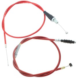 LIYYDS Adjustable Clutch Cable + Throttle Cable 49cc 50cc-70cc 90cc 110cc 125cc 140cc 150cc 4-stroke engines CB06 CRF50 CRF70 CRF80 XR50 XR70 XR80 Z50 Z50R SDG SSR PRO 107 110 Apollo 125 50cc