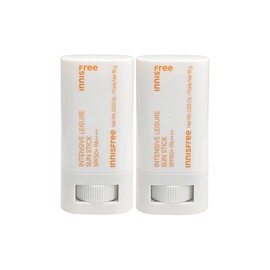 Innisfree 이니스프리 인텐시브 레져 선스틱 18g 2개 Innisfree Intensive Leaf Sun Stick 18g 2pcs