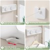 Danpoo Retractable Clothesline, Anti-Sag Adjustable Knob Heavy-Duty Clothes Line for