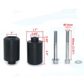 SMT-Frame Slider 2004 2005 2006 2007 2008 2009 2010 2011 2012 Compatible With Yamaha Fz6 Fz6S 600 N [B00RUR9YZS]