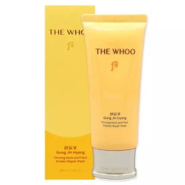 Sulwhasoo [더후] 공진향 탄력 넥앤페이스 프로틴 리페어 마스크 100ml [The History of Whoo] Gongjinhyang Elastic Neck and Face Protein Repair Mask 100ml