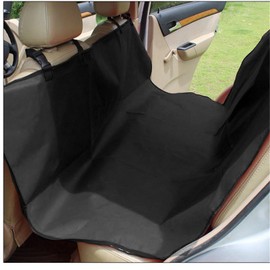 Car Seat for Pets, Back Seat for Dogs, Dogs, Pets, Car Seat Cover, Anti-Slip, Waterproof, Shedding, Going Out, Black, 53.1 x 53.1 inches (135 x 135 cm)