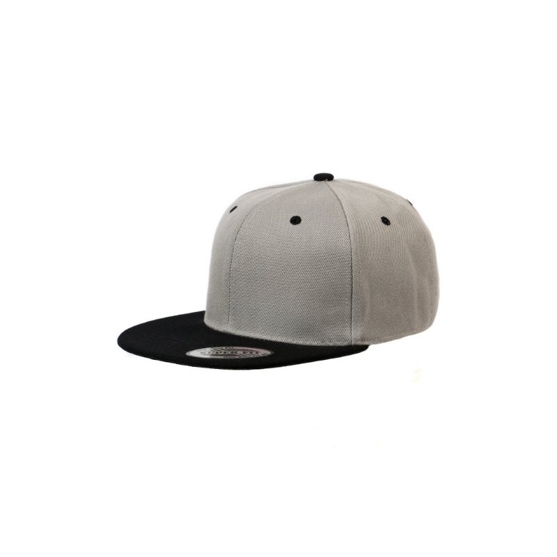 Blank Adjustable Flat Bill Plain Snapback Hats Caps (One Size,