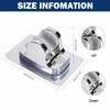 NearMoon Self Adhesive Shower Head Holder-Adjustable Handheld Shower Holder NO